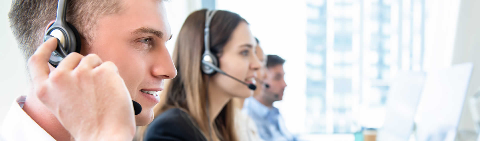 Operator im Support-Center