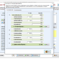 Screenshot Benutzeroberfläche in der Faktura-XP Warenwirtschaft